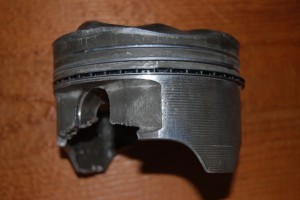 Determining why this piston broke was Owen Russell’s job.