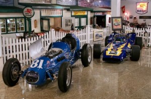This will give you an idea of the quality of the Smith Museum of Speed (www.museumofamericanspeed.com). Those are actual Indy garages, disassembled at the track and reassembled in Speedy’s museum. The brick in front of the garages are actual Indy bricks.