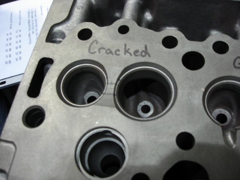 Cracked Engine Block